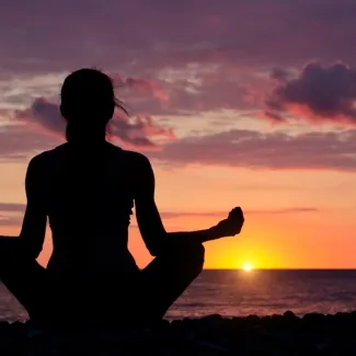 Effortless transition from stressed to being calm