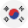 Circular flag of South Korea