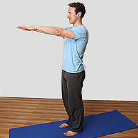 Utkatasana in hindi