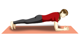 Dolphin pose - Ardha Pincha Mayurasana